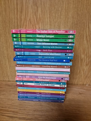 Mills and boon vintage - and, 25