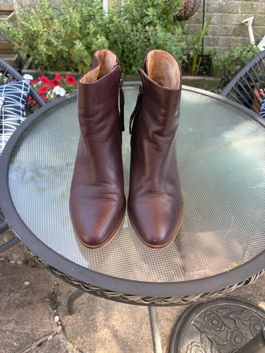 White stuff burgundy leather - stuff,