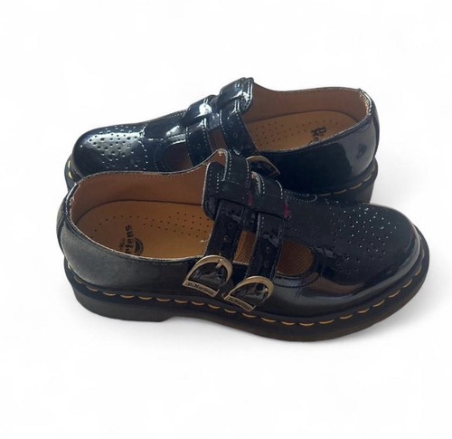 Martens black patent - dr.,
