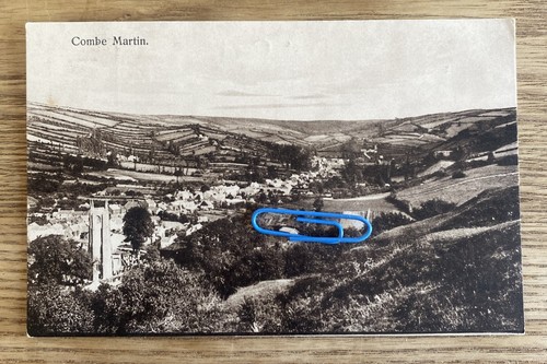 Combe martin devon - devon, elevated