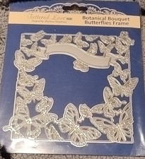 Tattered Lace Die Botanical Bouquet Butterflies Frame FINAL CLEARANCE SALE New