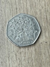 Collectable 50 pence coin 25