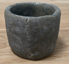 Countryfield Marvin Grey Concrete Look Stoneware Flowerpot Plant Pot Vase