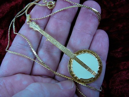 Banjo pendant - banjo,