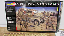 Revel  Sd.Kfz. 11, Pak 40 & Afrikakorps 1:72  03150