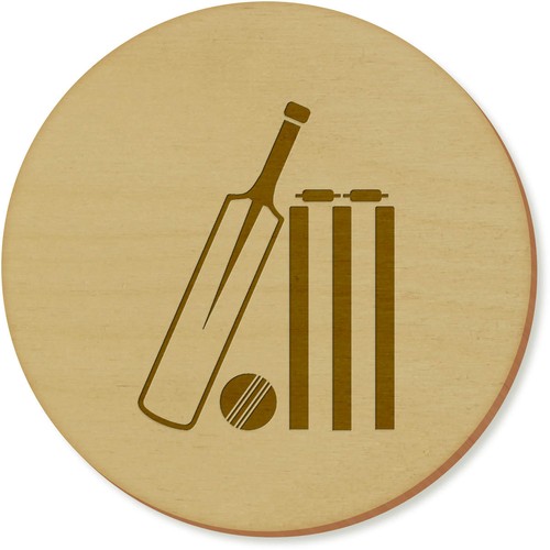Cricket equipment coaster - equipment',
