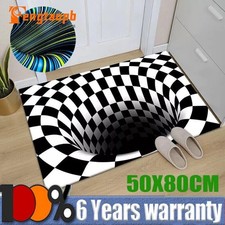 3D Optical Illusion Vortex Rug