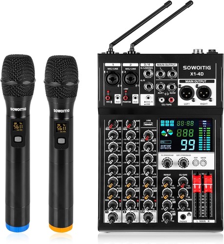 Sowoitig channel audio - 4, mixer