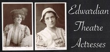 Rotary ☆ EDWARDIAN THEATRE ACTRESSES ☆ 1900s Postcard Selection #1761 to #1860