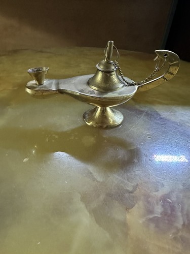 Vintage brass aladdin - vintage,