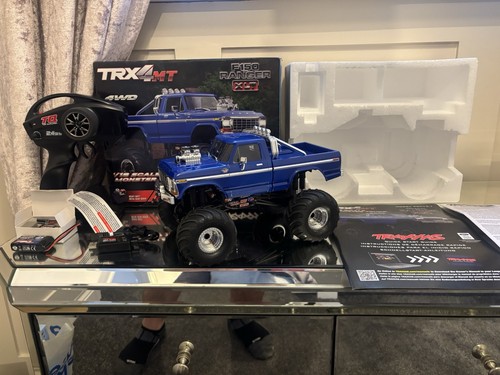 Car traxxas trx4 monster - rc,