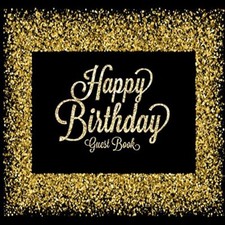 Happy Birthday Guest Book