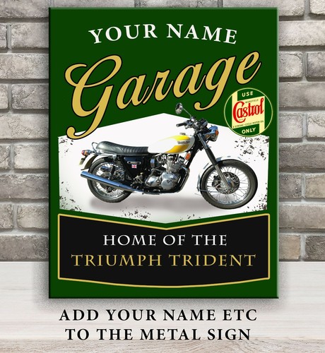 Personalised triumph trident - personalised,