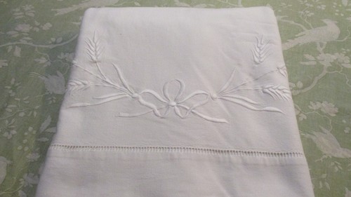 Vintage french metis linen - french,