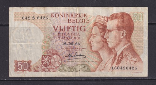 Belgium 1966 50 - 50, francs