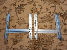 2 x WALL BRACKETS 8'' WIDTH FOR ADAX NEO 06 HEATER 600W RADIATOR MOUNTING KIT