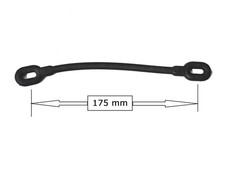 LAVERDA 1000 3C FUEL TANK STRAP PLAIN   EARLY TYPE QUALITY ORIGINAL SUPPLIER