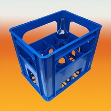 Plastic Wine Bottle Crate -