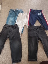 Bundle of boys trousers/jeans size 12-18 months