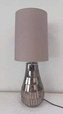 Next Table Lamp 671337 Mirrored Base - PAT Tested - Working - Used Good F11 Y373