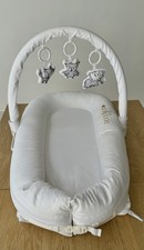 Brilliant condition: Sleepyhead/Dockatot Deluxe+ Baby Pod White 0-8 Months