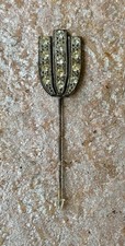 Art Deco Hat Pin Rhinestone