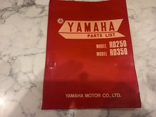 Yamaha RD250/350 factory parts