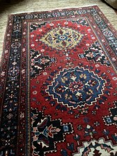 Rug Runner WOOL Handmade Oriental Traditional Hand Knotted Carpet 114 x 330cm
