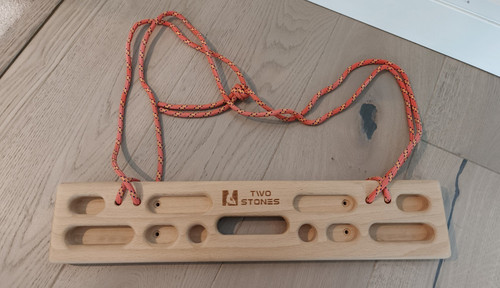 Two stones wooden climbing - two,