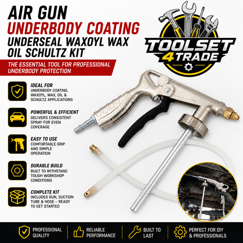 Air gun underbody coating - gun,