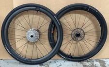 Giant SLR1 Hookless Carbon Wheel Set With Rotors Tyres And Cassette Brand New