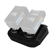 JCB 18V Dual Charger Double Twin Battery Port 21-18DC