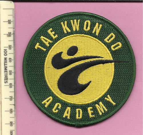 Tae kwondo academy cloth patch - kwondo,