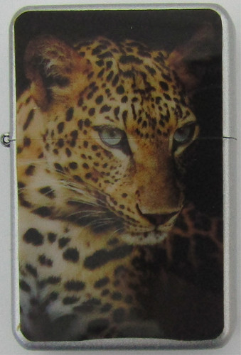 Leapord design star lighter - design,
