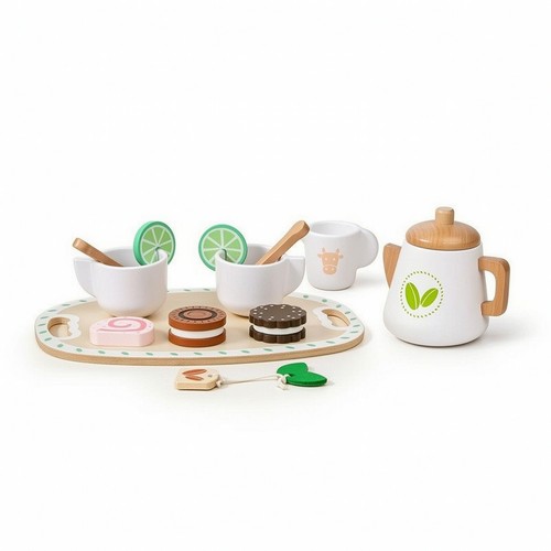 Wooden tea party set - wooden,