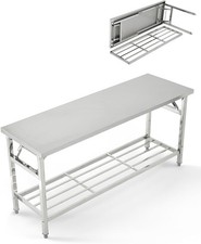 Stainless Steel Folding Table