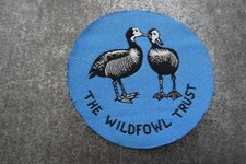 The Wildfowl Trust Woven Cloth Patch Badge (L6S)