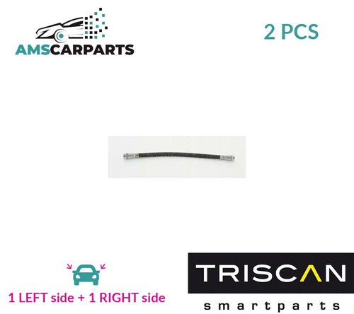 Brake hose line pipe - hose, rear