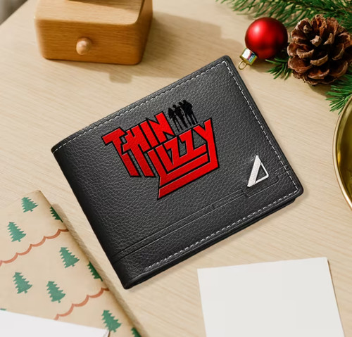 New faux leather - bifold, thin