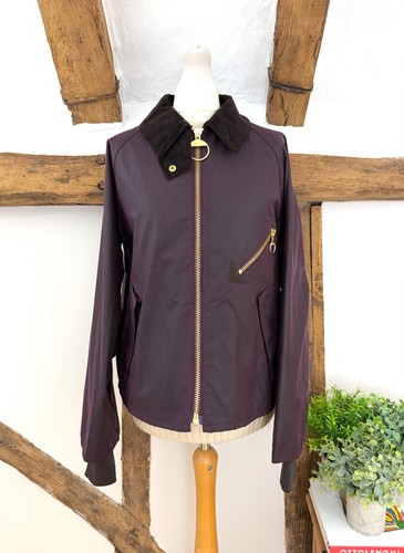 New barbour burgundy arlene - new,