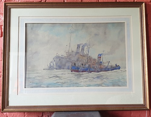 James jerram marine art river - james,