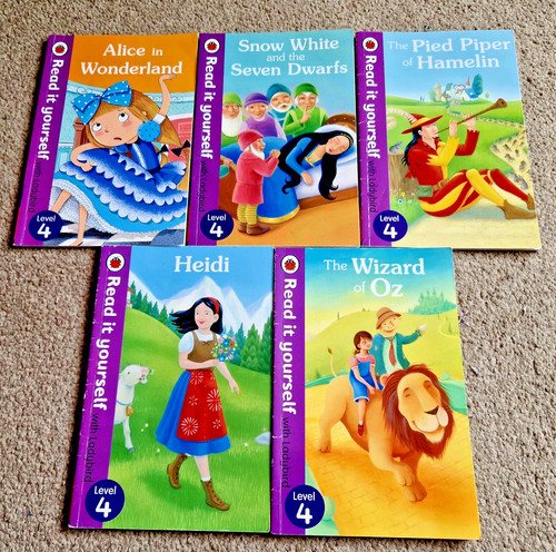 Read yourself with ladybird - read,