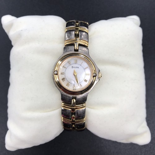 Bulova women watch gold - bulova,