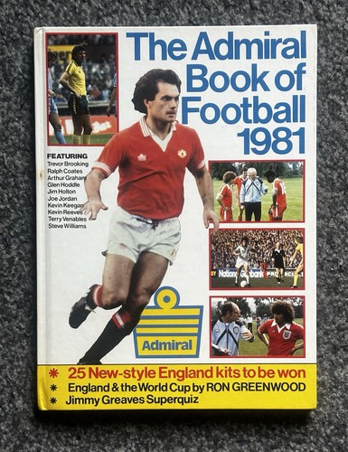 Admiral book football 1981 - football,