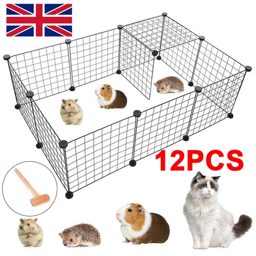 12pcs pet dog playpen puppy - 12pcs,