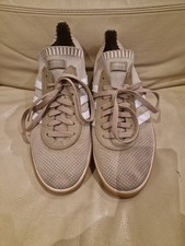 Addidas Lucas Puig Premiere Primeknit,size 12 Uk Male, Khaki White Gum