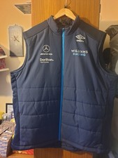 Williams Racing F1 Team 2022 Official Umbro Gilet