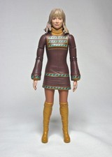 DOCTOR WHO JO GRANT In Brown/tan Outfit third doctor Rare