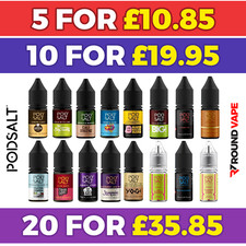 POD SALT Nic Salts e liquid