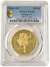 1986 Singapore Gold 100